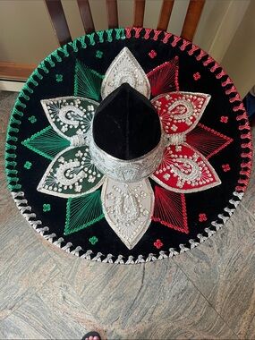 Authentic Mariachi Sombrero Embroidered Made in Mexico